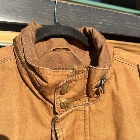 JEREMIAH CLOTHING PAXTON MILITARY JACKET in PEAT, XL - Picture 9 of 16